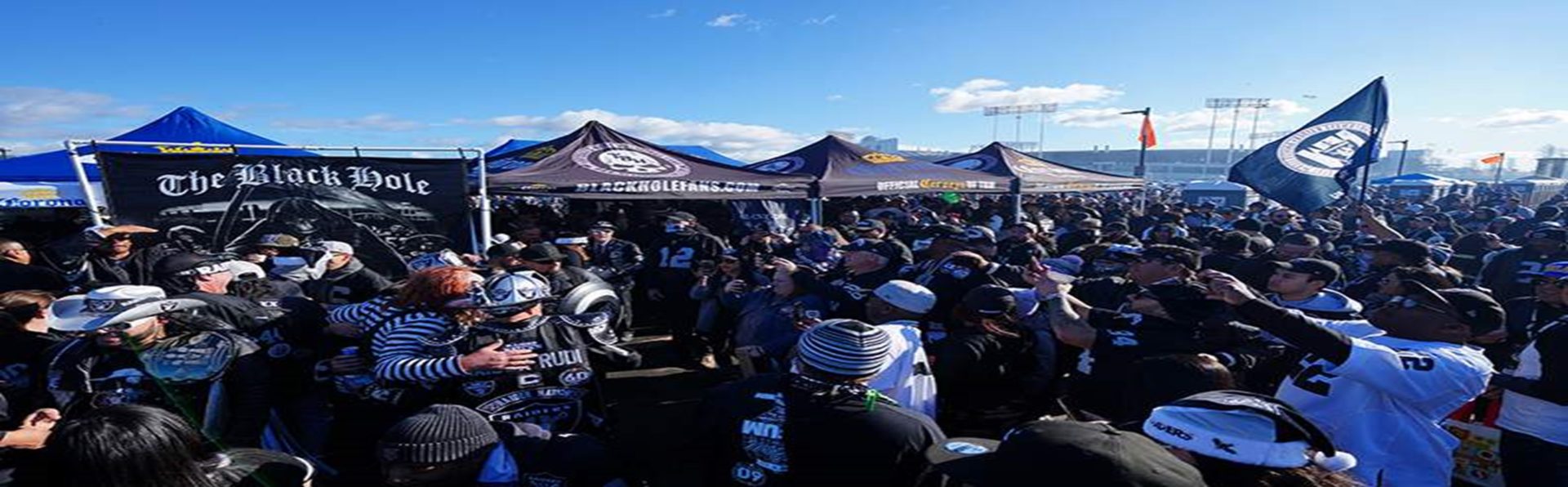 Las Vegas Raiders Fans Tailgating